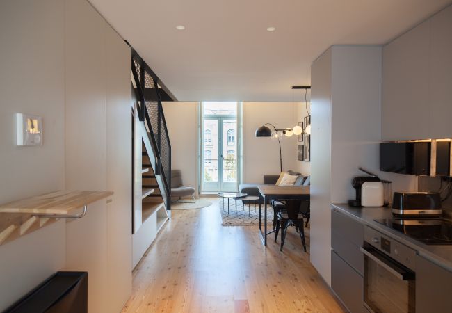 Apartamento em Lisboa - Intendente Modern Mezzanine with Balcony Apartamento em Lisboa - Intendente Modern Mezzanine with Balcony