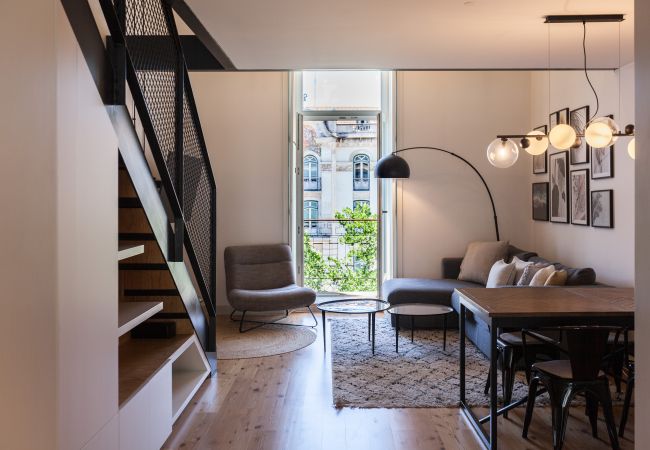 Apartamento em Lisboa - Intendente Modern Mezzanine with Balcony Apartamento em Lisboa - Intendente Modern Mezzanine with Balcony