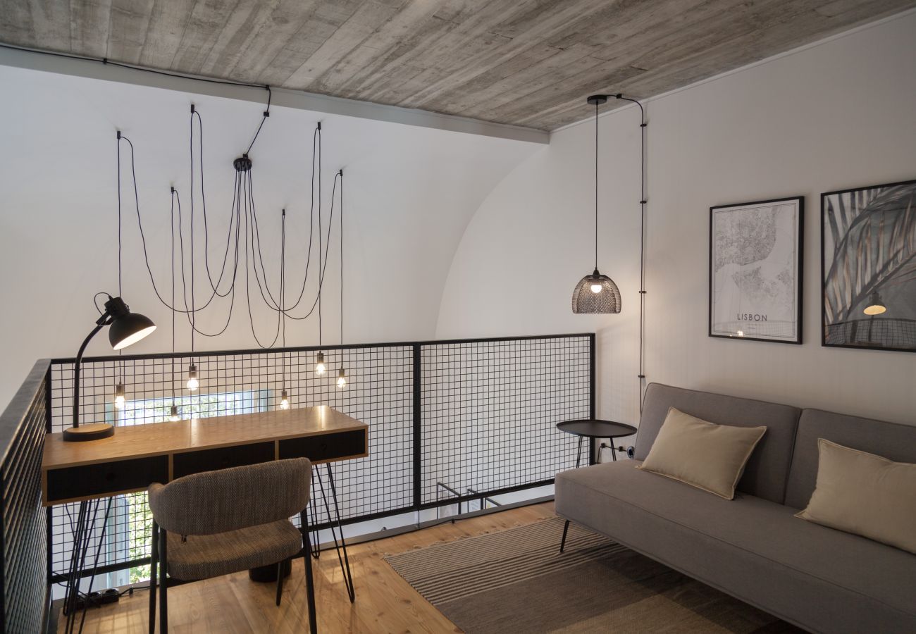 Apartamento em Lisboa - Intendente Modern Mezzanine with Balcony Apartamento em Lisboa - Intendente Modern Mezzanine with Balcony