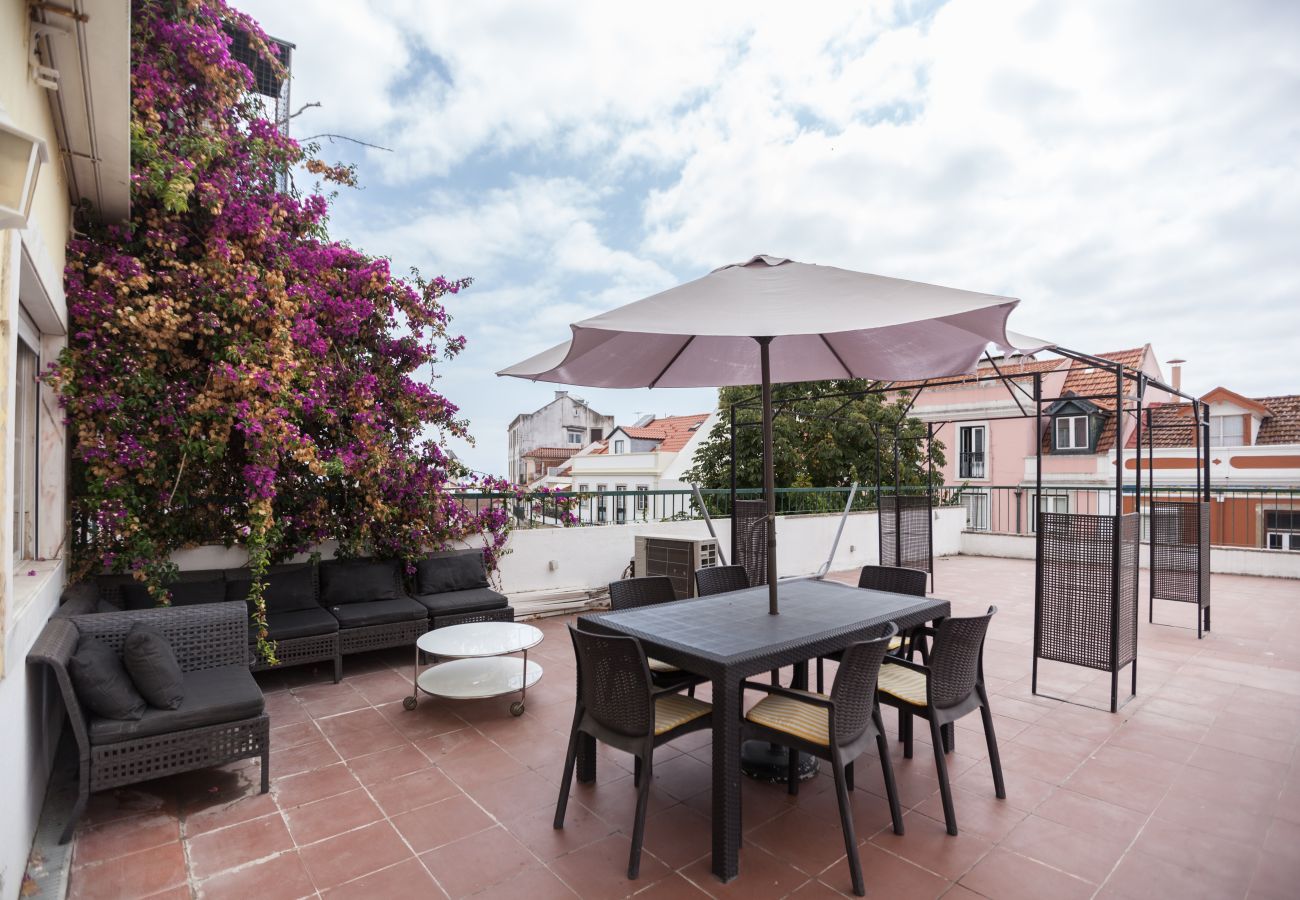 Apartamento em Lisboa - FLH Lapa Apartment Terrace with View