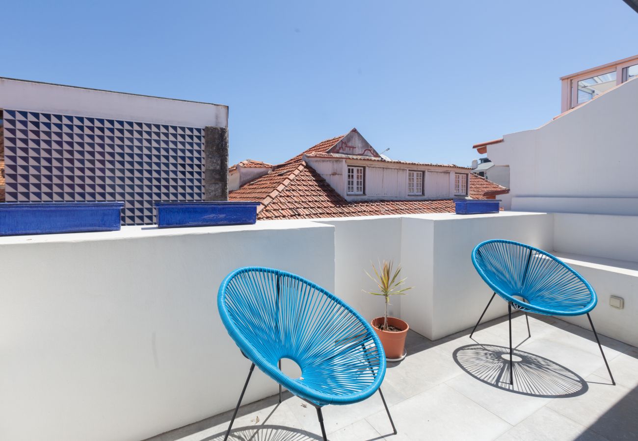 Apartamento em Cascais - FLH Cascais Beachside Duplex Balcony