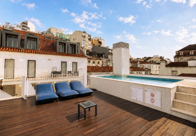 Apartment in Lisbon - FLH Intendente Chic Apartment with Rooftop Pool